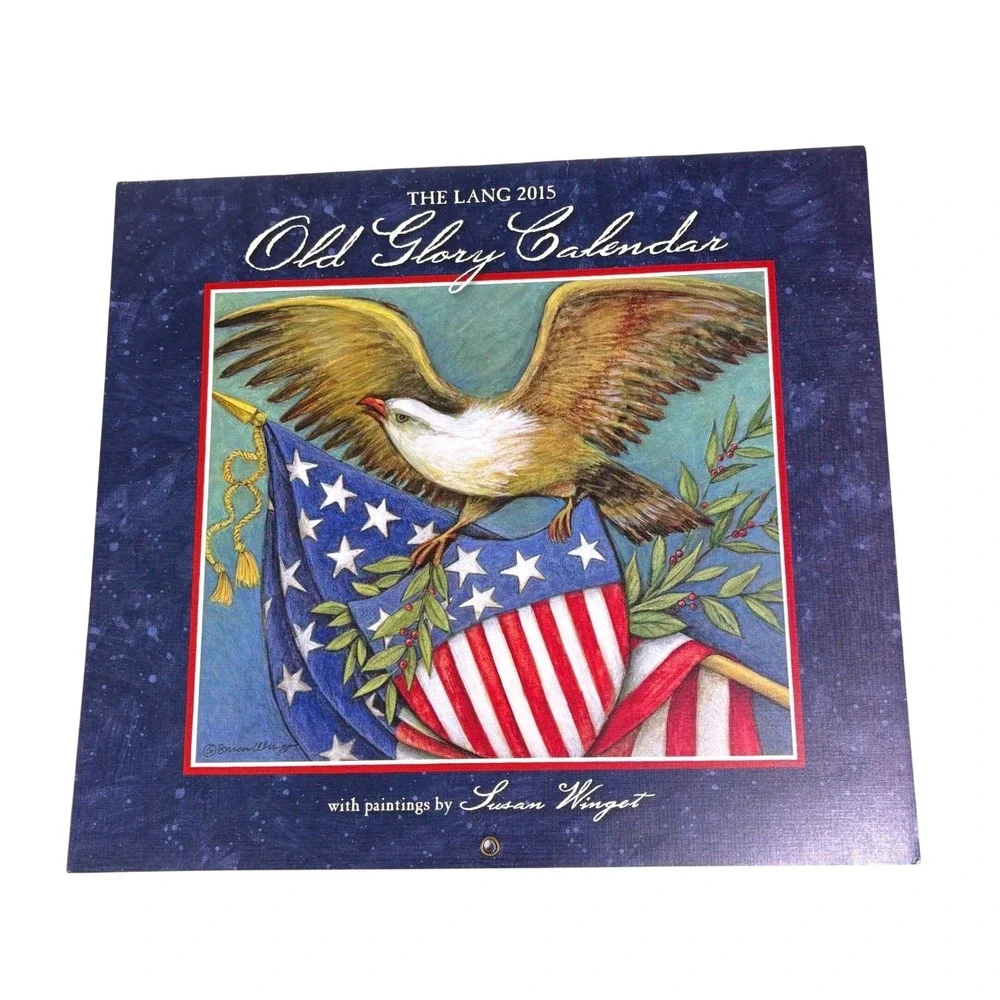 Lang Wall Calendars Art Paintings Lot of 6 Winget Kinkade Stocks Berry Landry